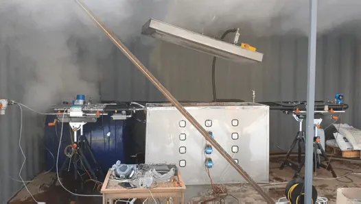 Steam production test