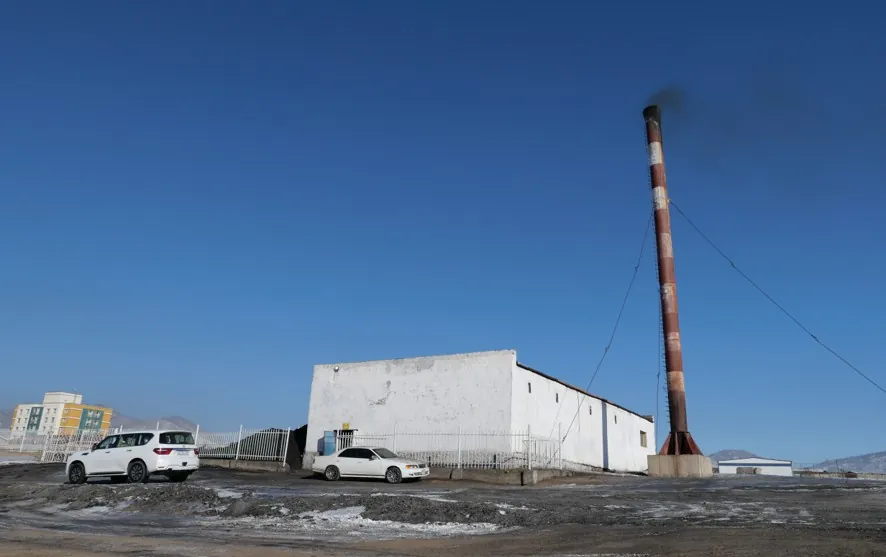 Coal boiler heating system